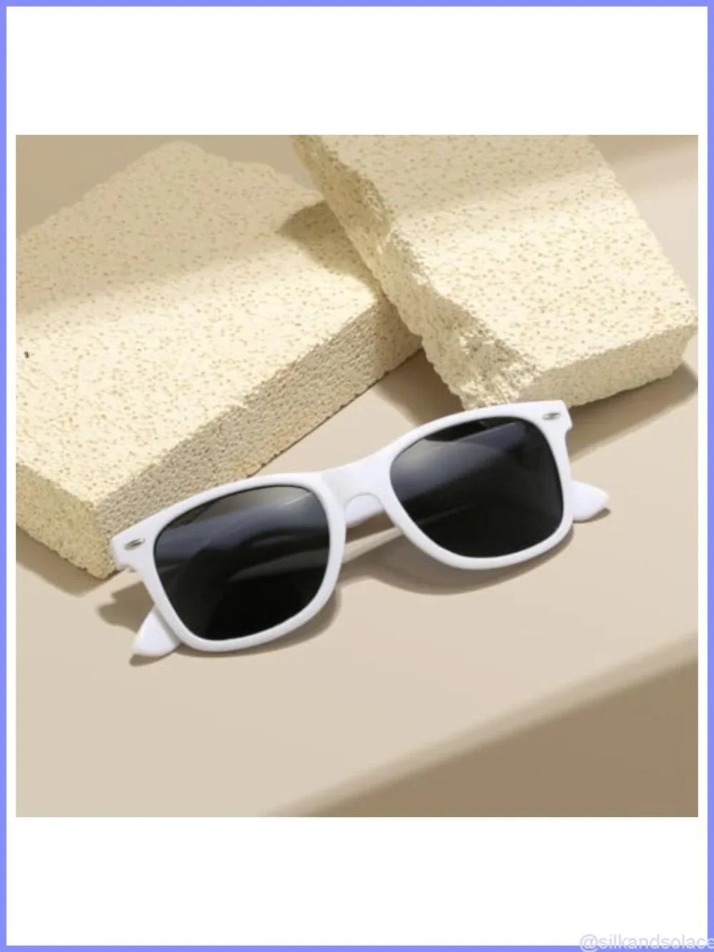 Retro Polarized Square Sunglasses UV400 Full Frame Lightweight